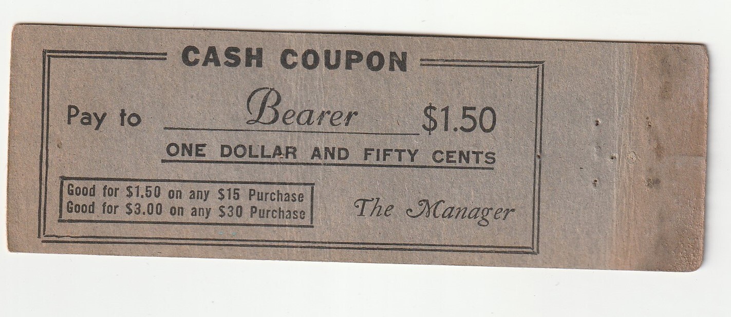 MATCHBOOK COVER – PEOPLES CREDIT CLOTHING – PONTIAC MICHIGAN – $1.25 A WEEK
