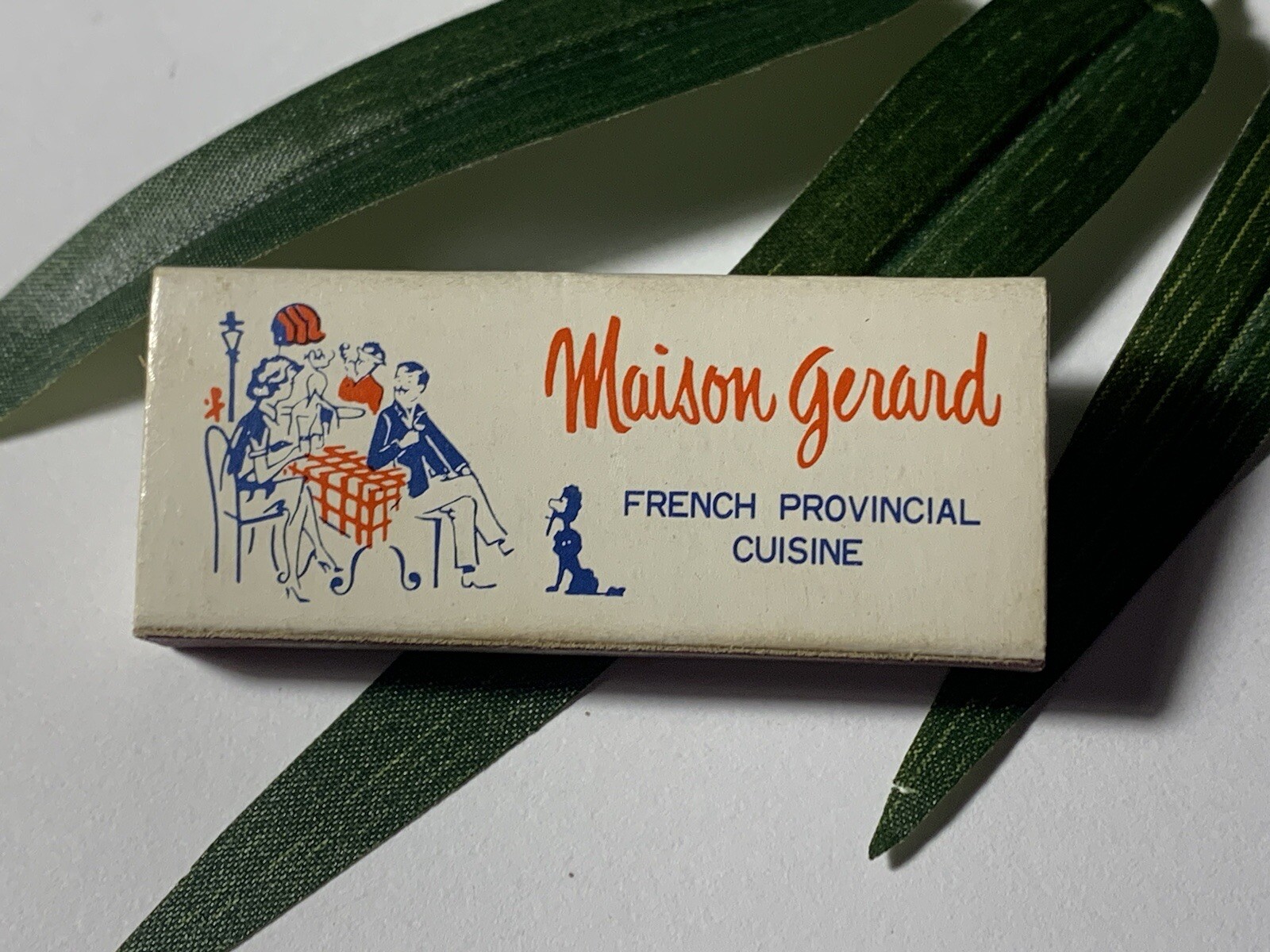 Beverly Hills CA ~ Restaurant ~ Maison Gerard ~ Vintage Matchbox