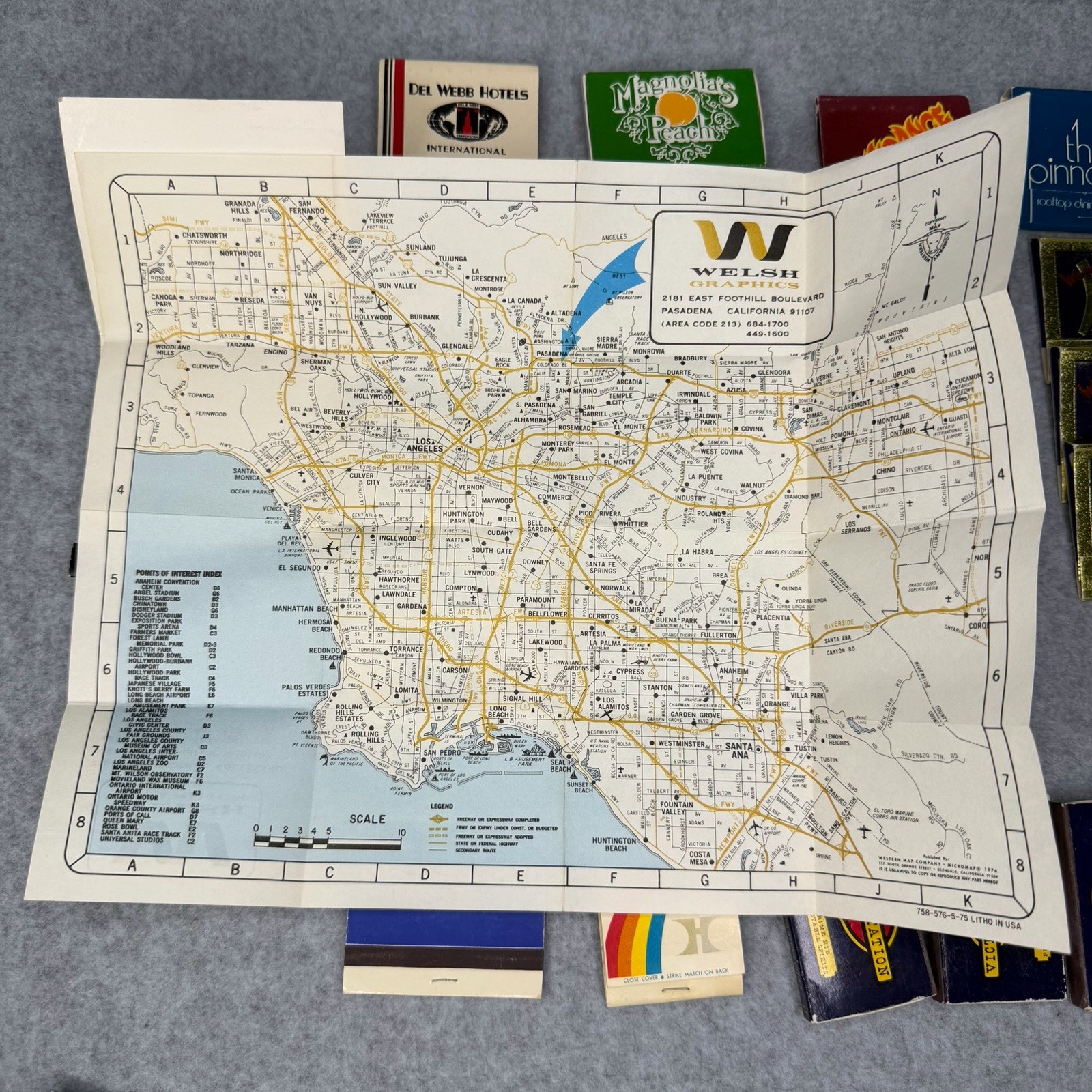 Vintage Matchbook Matches Lot 25 – Hotels Casinos Restaurants California