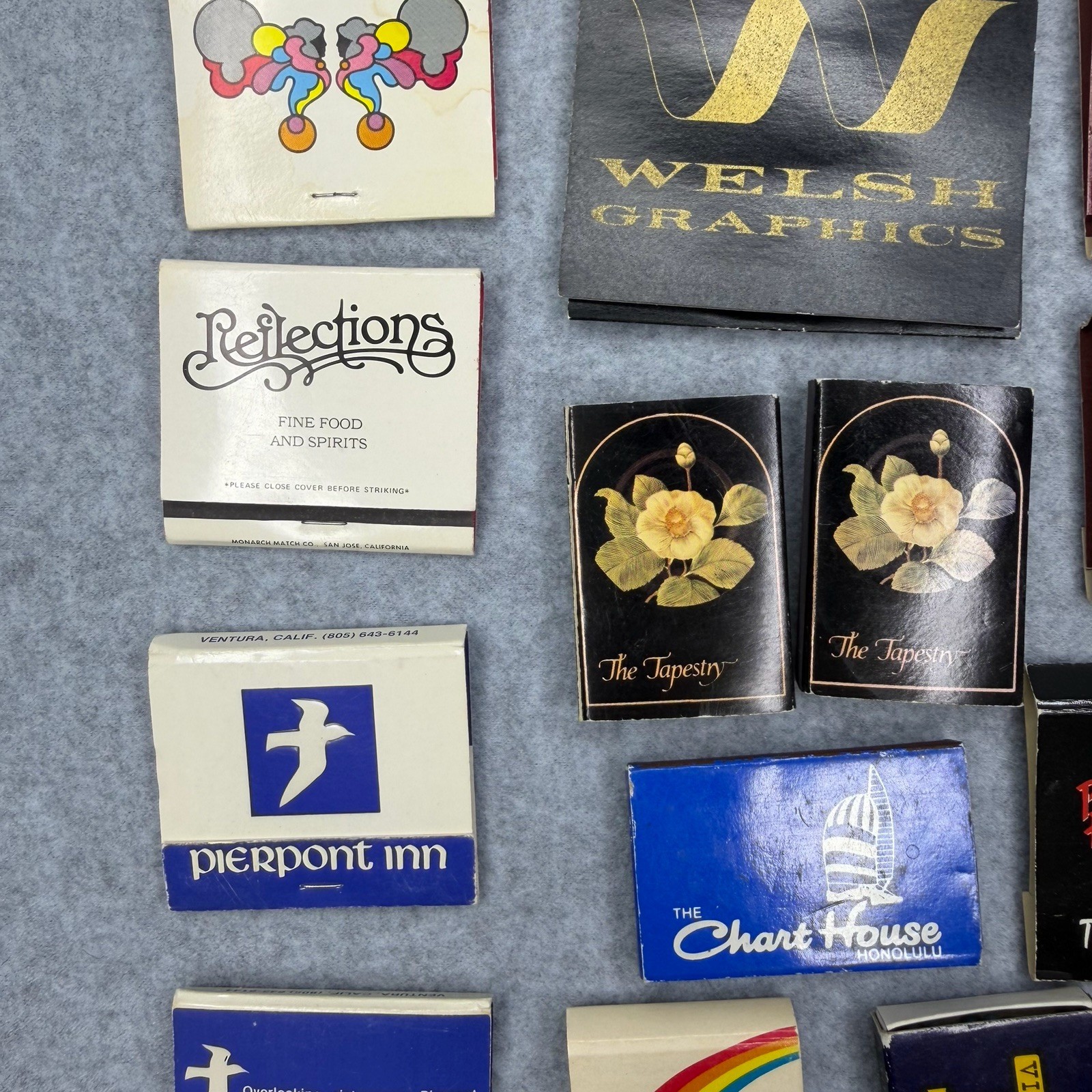 Vintage Matchbook Matches Lot 25 – Hotels Casinos Restaurants California