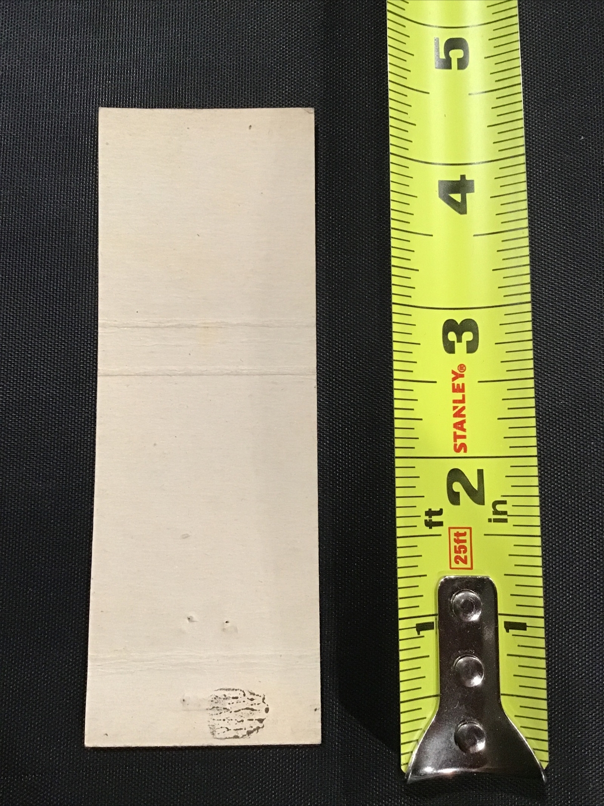 Vote Yes for 40 hour Work Week Police Nov 5 Matchbook Cover