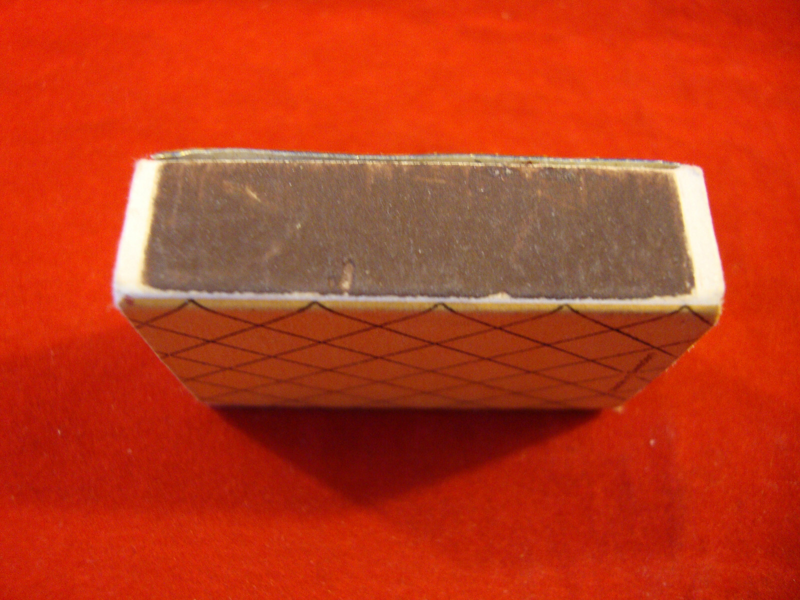 Vintage Small Matchbox from “Elysium” Unstruck w/Black Tip Matches-Made Sweden