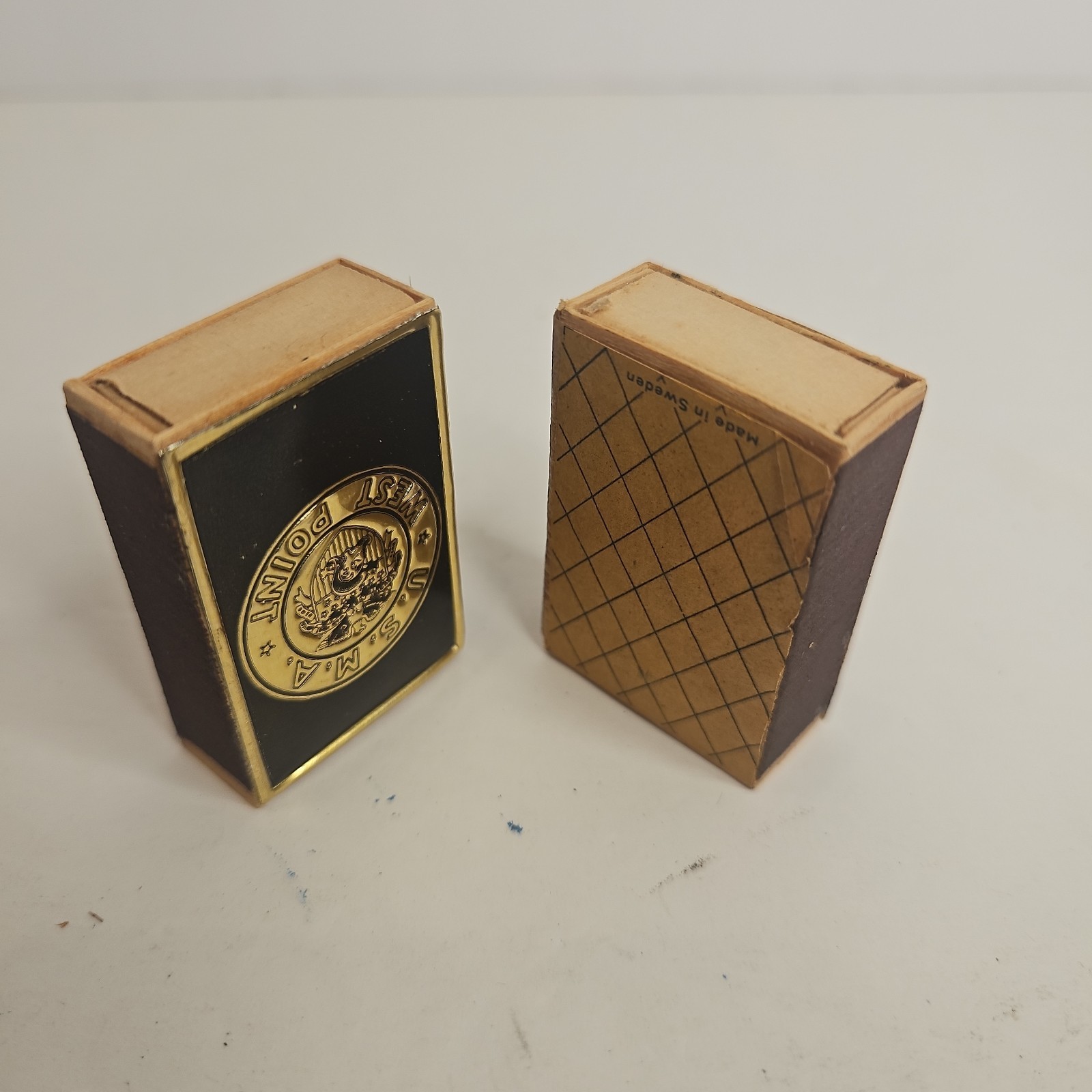 Vintage Matchboxes United States Military Academy WEST POINT Lot Of 2 Unstruck