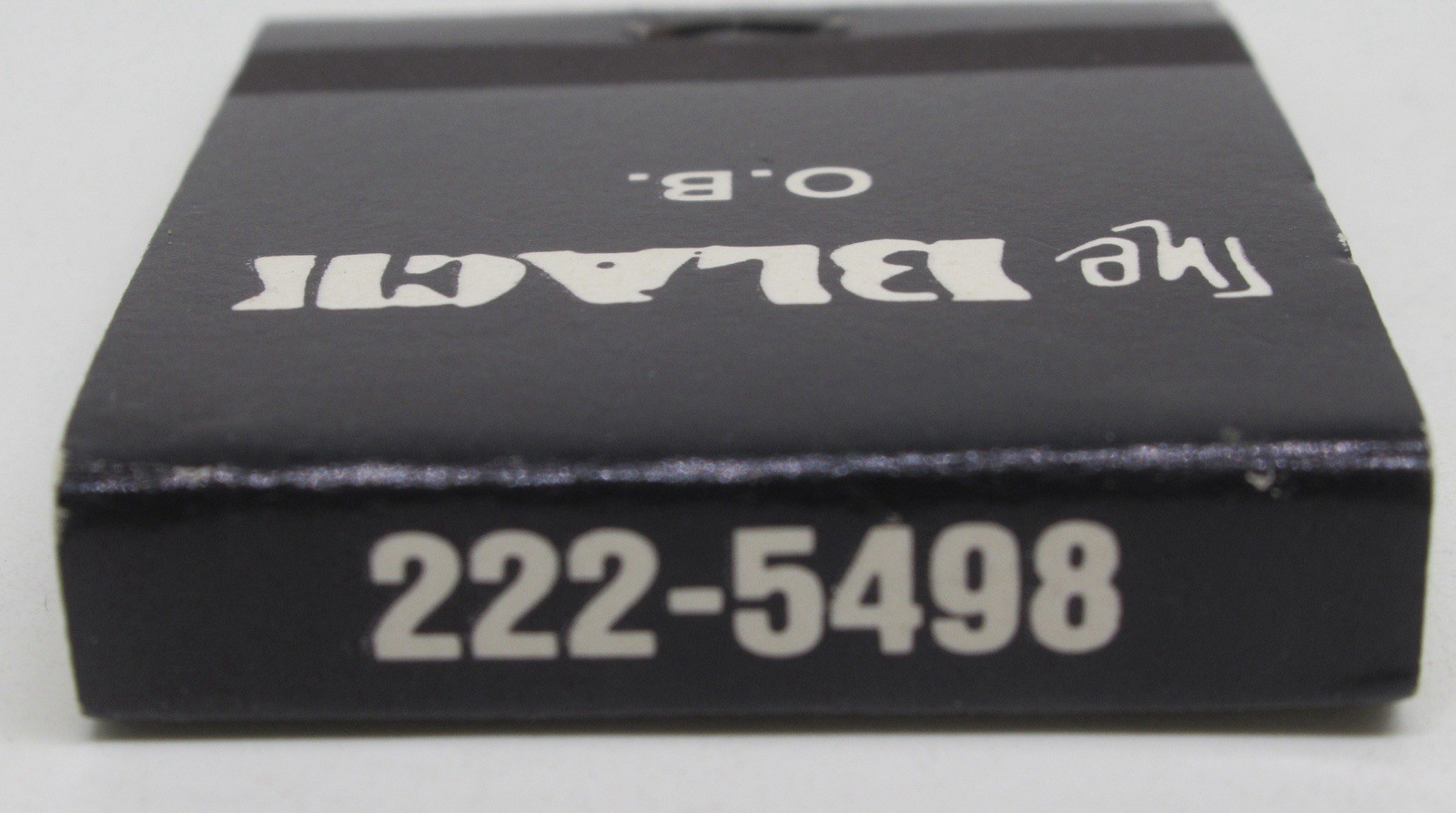 The Black “Head Shop” SAN DIEGO California Ocean Beach Newport Av FULL Matchbook