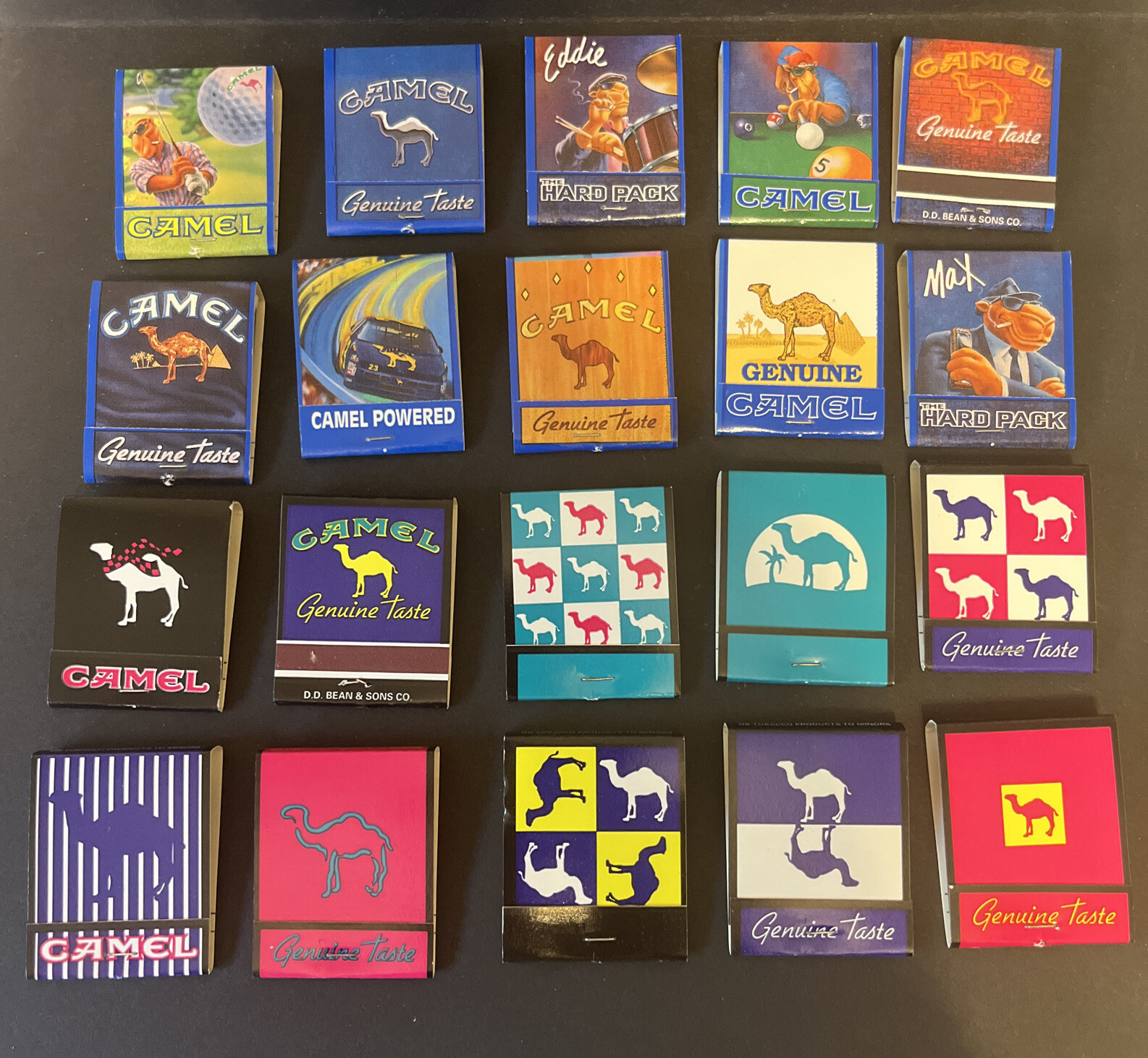 Lot Of 20 Vintage Unused FULL Camel Matchbooks Matches From 1991-2008 Look!