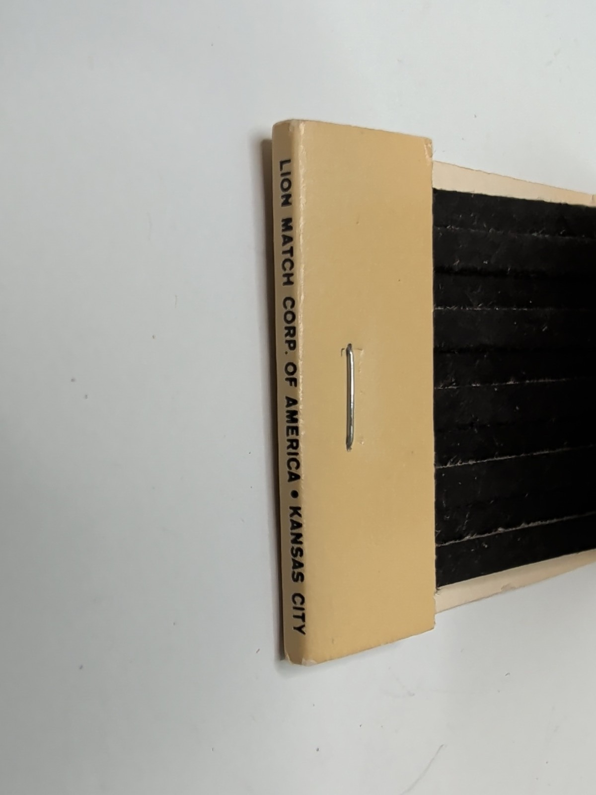 Matchbook Al-Roubaie Restaurant Kansas City, MO Full Unstruck Rare Matches Clean