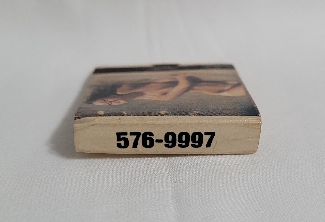 Vintage Matchbook Cover Johnny’s 295 Grill Bar Pool Girlie Nudie Advertising