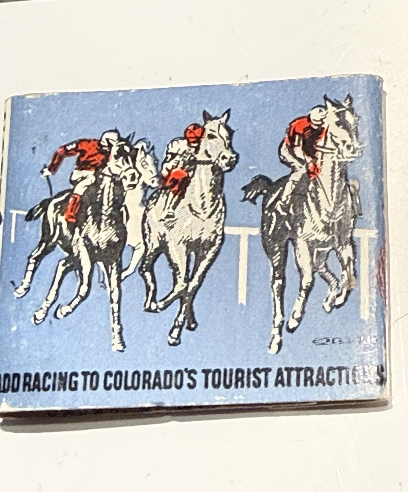Vtg Matchbook Vote Yes For Horse Racing Under Association In Colorado, Full