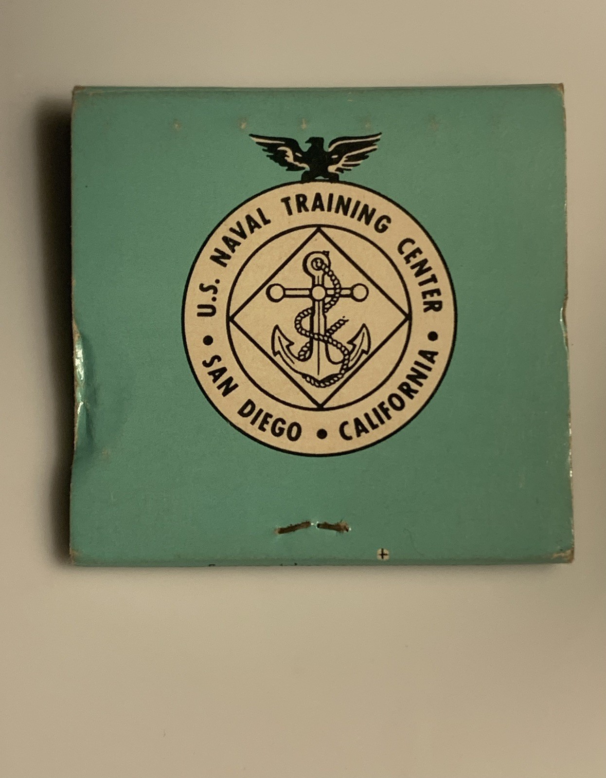 United States ~ Naval Training Center ~ Hard to Find ~ Vintage Matchbook ~
