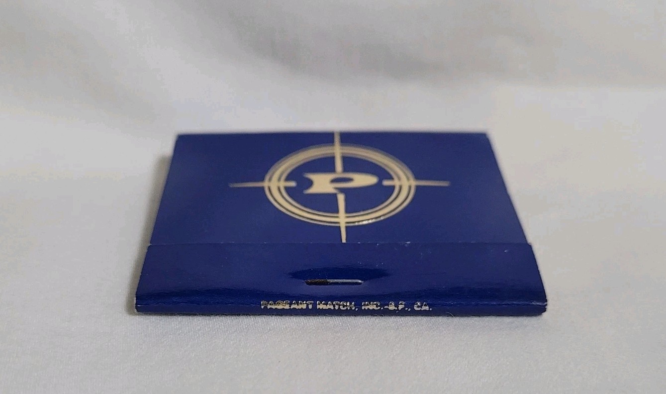Vintage Prudential Grace Lines Steam Cruise Ship Matchbook Advertising Full