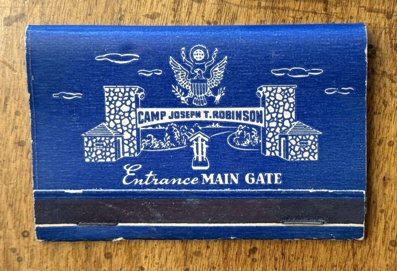 (3) VINTAGE Camp Robinson Arkansas FULL Matchbooks United States Army