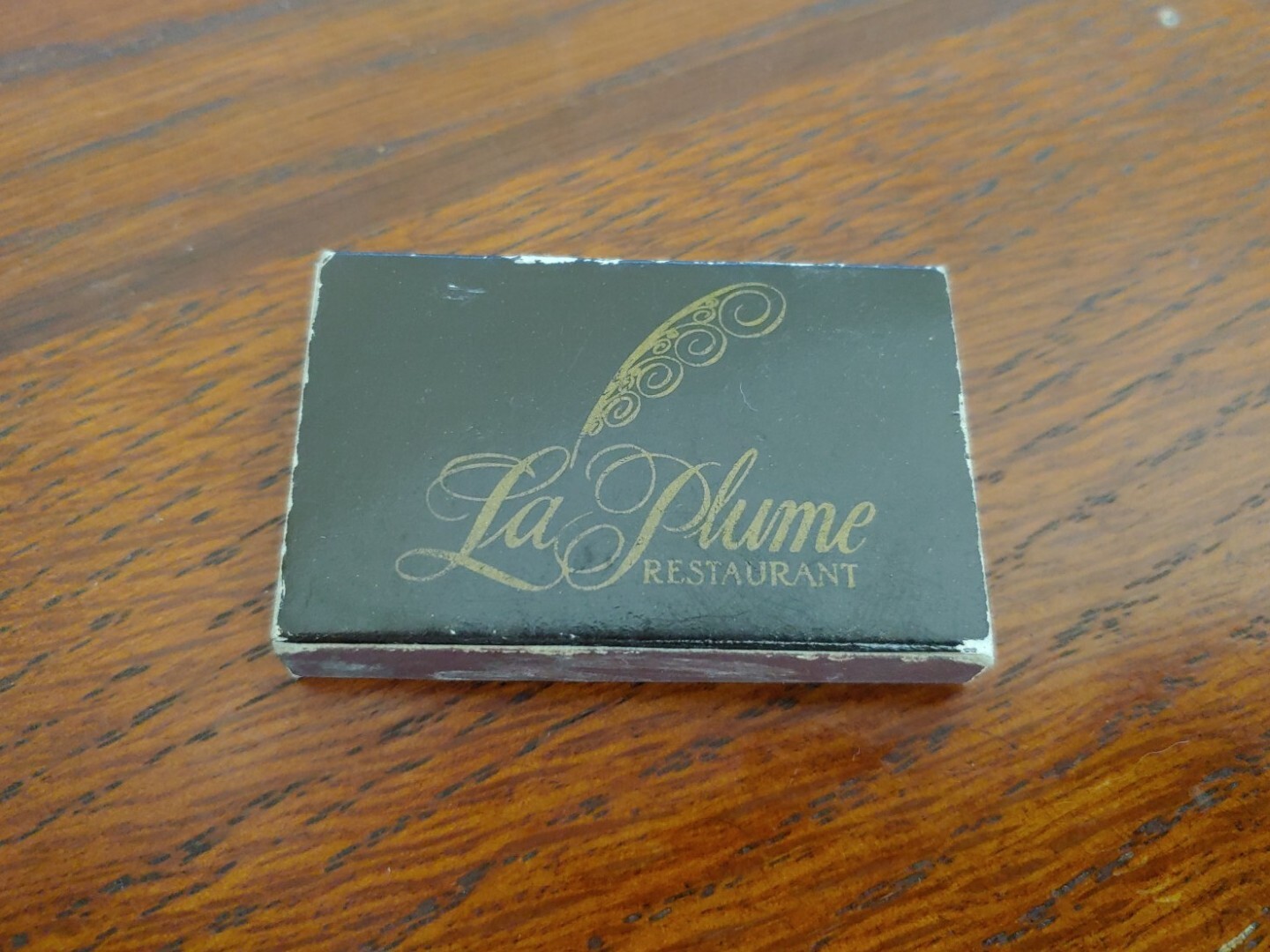 Vintage WILLIAM PENN HOTEL La Plume Restaurant Pittsburgh PA Matchbook Box 80s