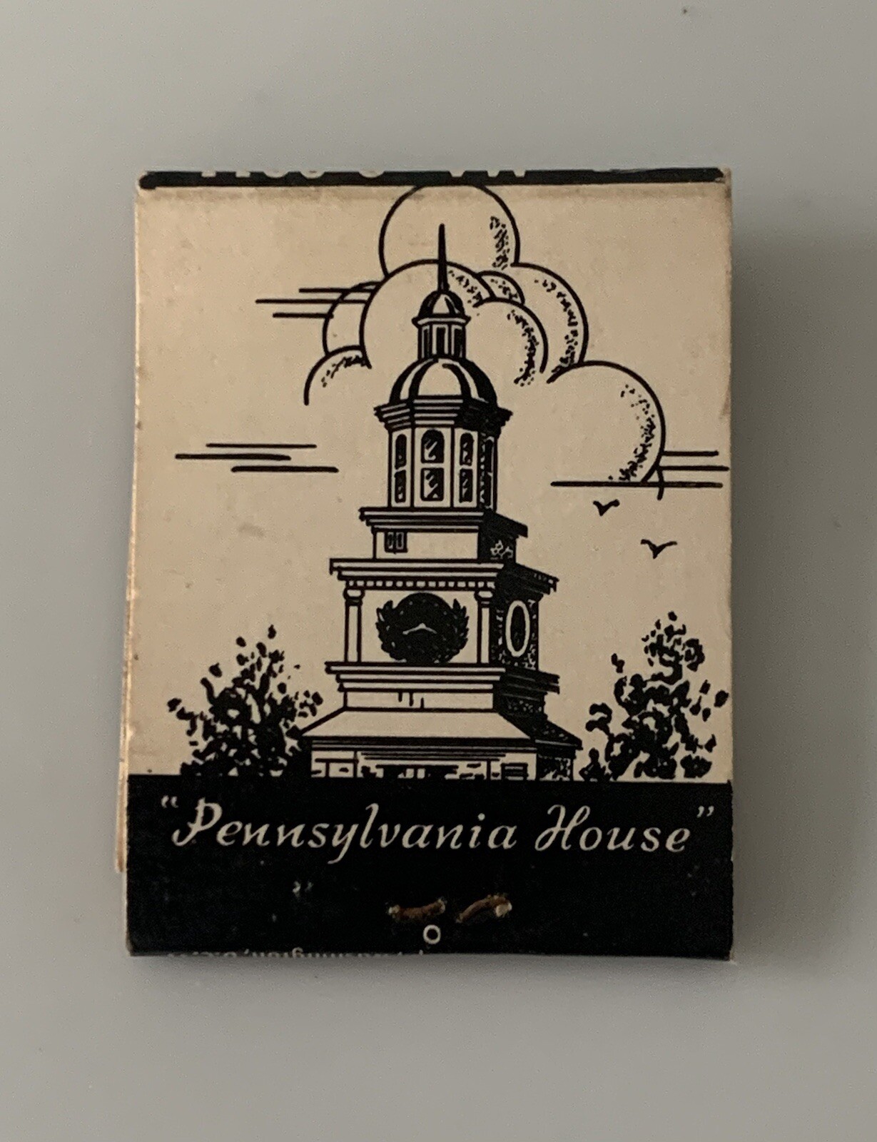 United States ~ Naval Station ~ Norfolk Virginia ~ Vintage Matchbook Cover ~