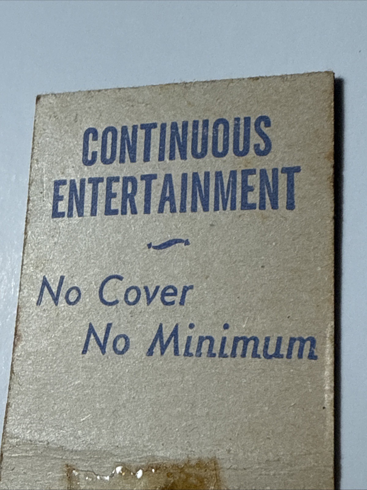 Vtg 1930s Matchbook YES YES Cocktail Lounge Chicago Illinois Bar