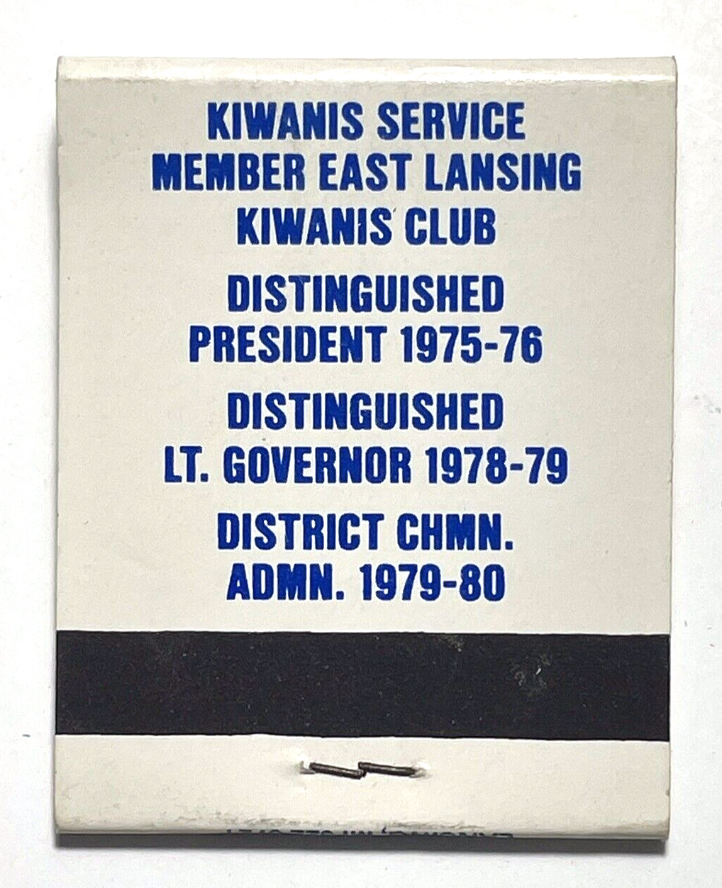 Say “Yes” Len Gordon Michigan Governor Elect – Full Unstruck Matchbook