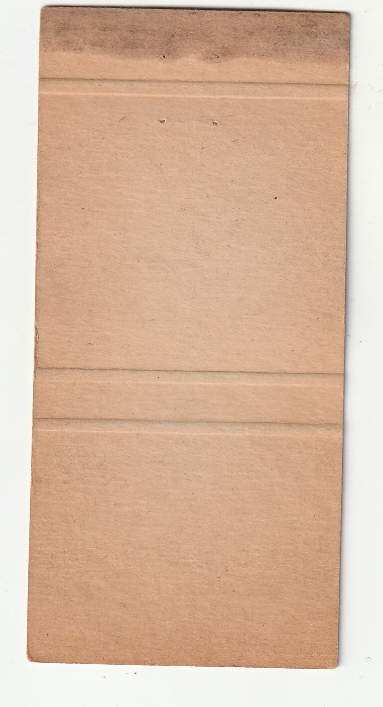 MATCHBOOK COVER – MERCURY INSURANCE – MONTY GROSVENOR – GREENVILLE MICHIGAN