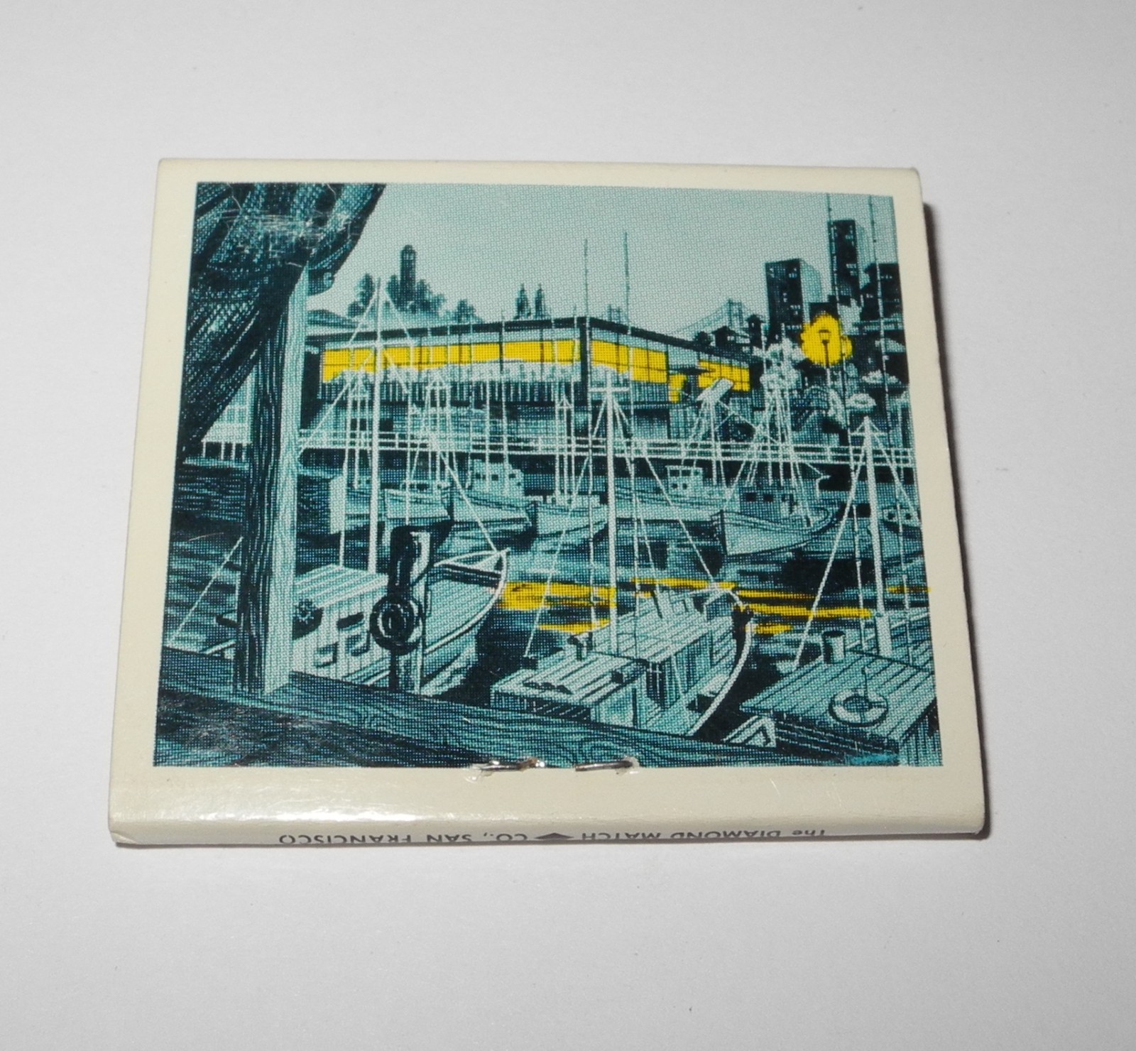 Vintage Baseball Joe DiMaggio’s Resturant San Francisco Souvenir Pin Matchbook