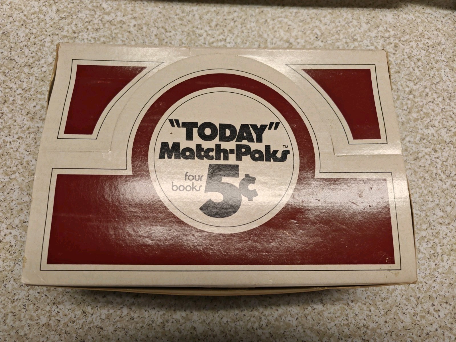 Match Paks Ohio Match Co With Original Display Carton And Cardboard Box NOS