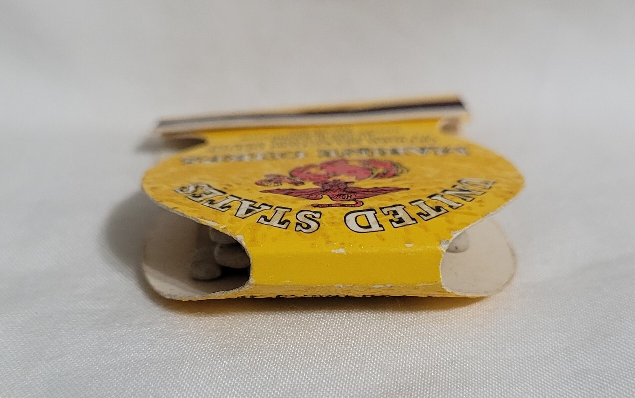 Vintage Matchbook United States Marine Corps Kansas City MO Advertising Matches