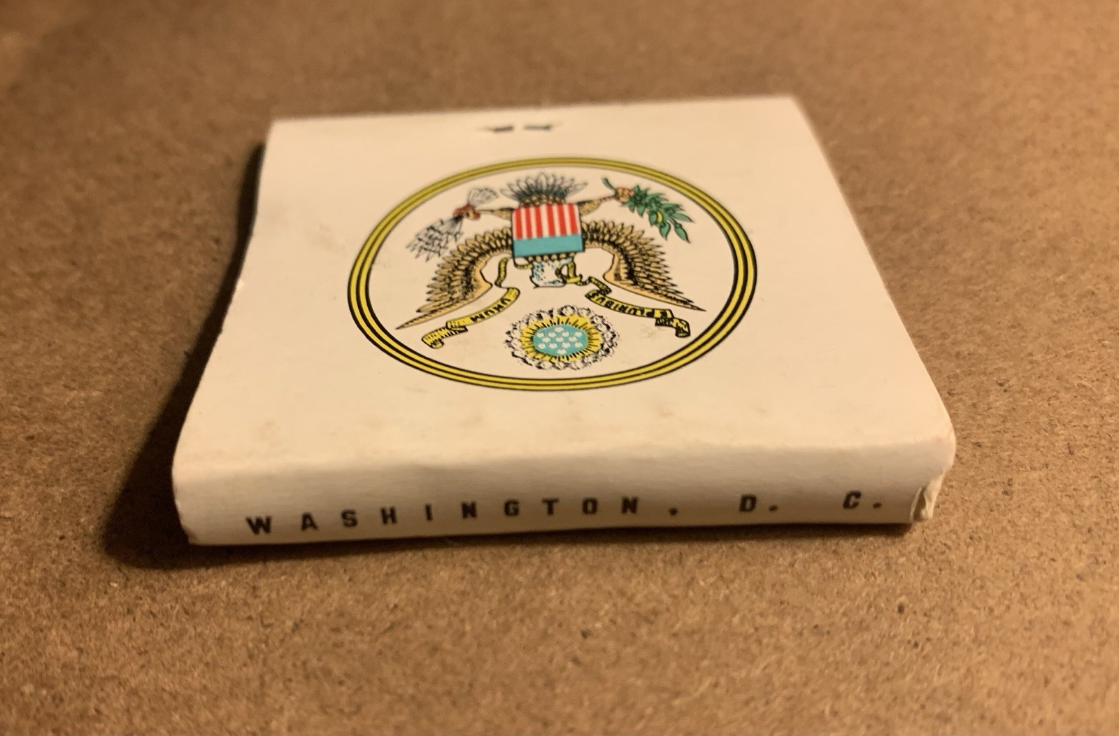 Washington DC ~ United States Capitol ~ Historic Matchbook, As Is*
