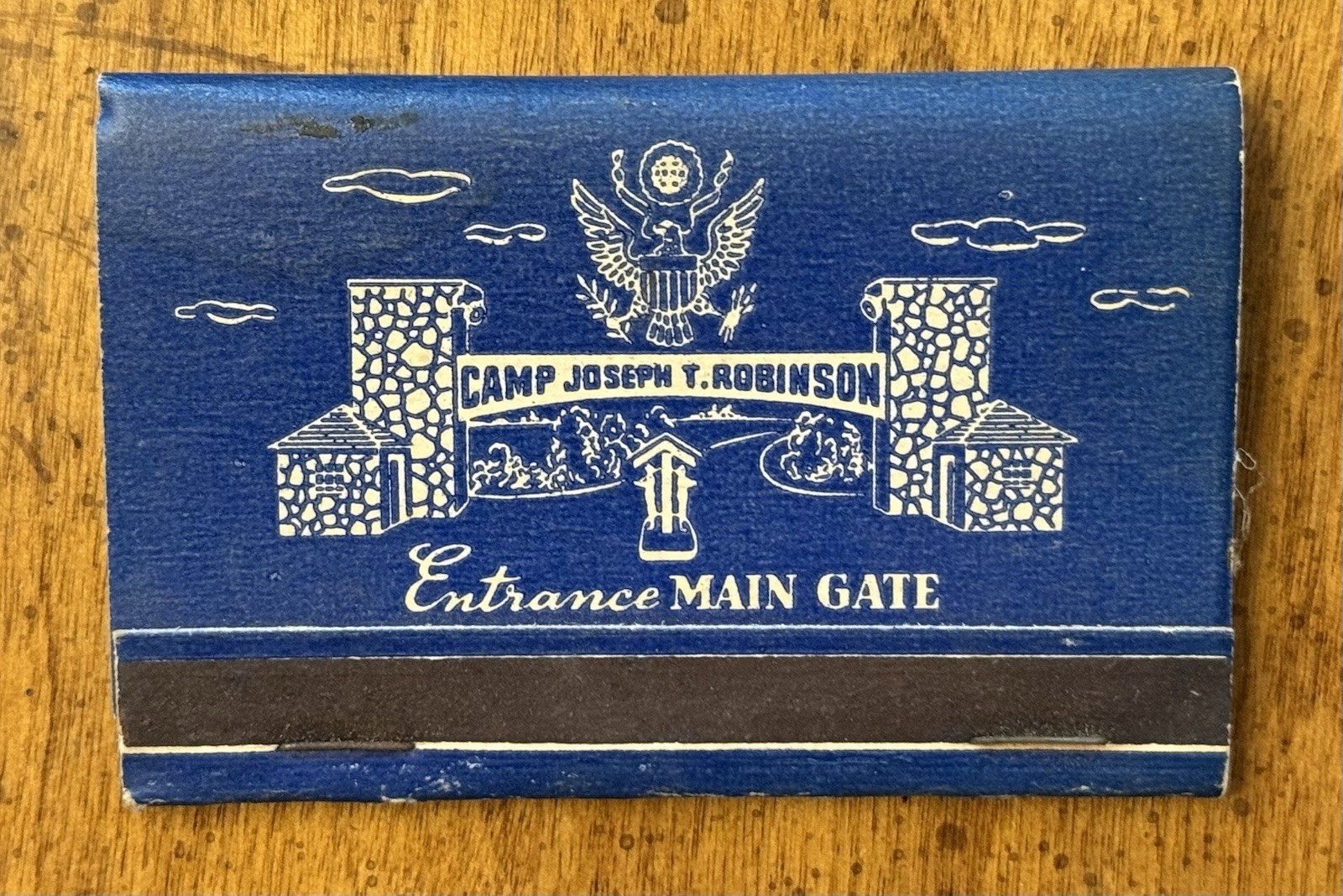 (3) VINTAGE Camp Robinson Arkansas FULL Matchbooks United States Army
