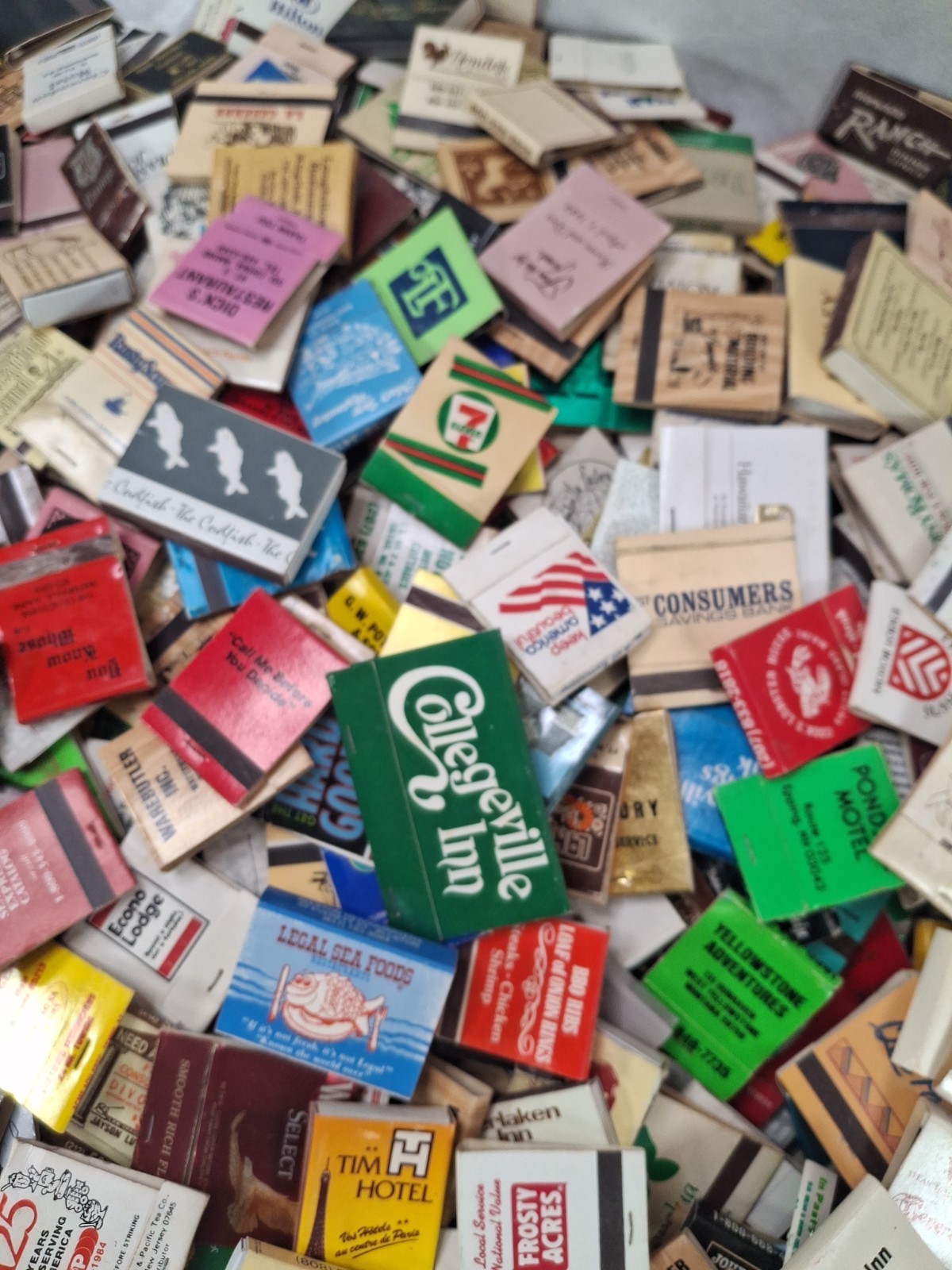 Lot Of 50 Assorted New/ Used Matchbooks /Matchboxes -Random Selection Vintage