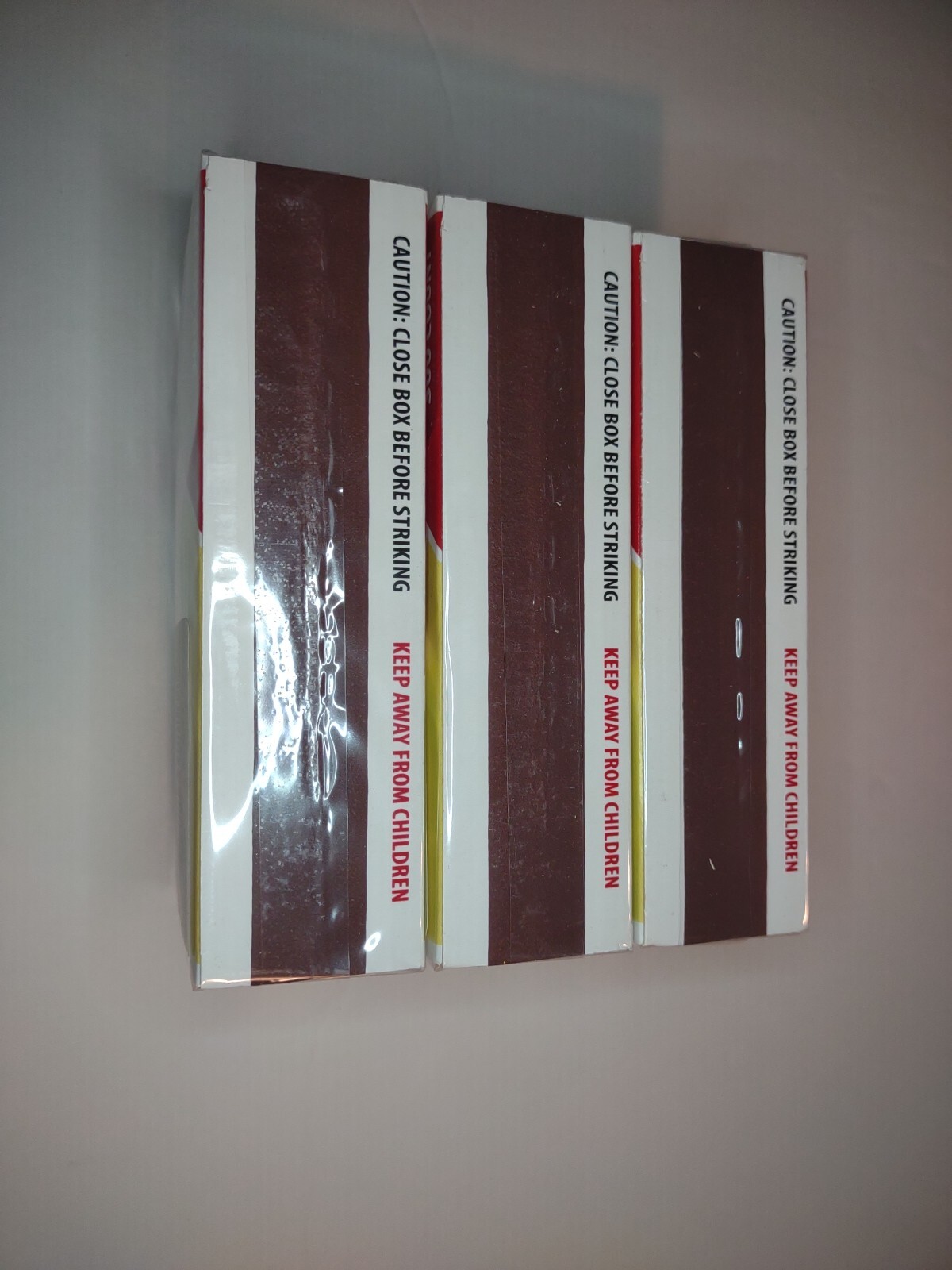 *3 BOXES* Diamond Strike On Box LG Matches, Green Tip (300 per box, 900 Total)