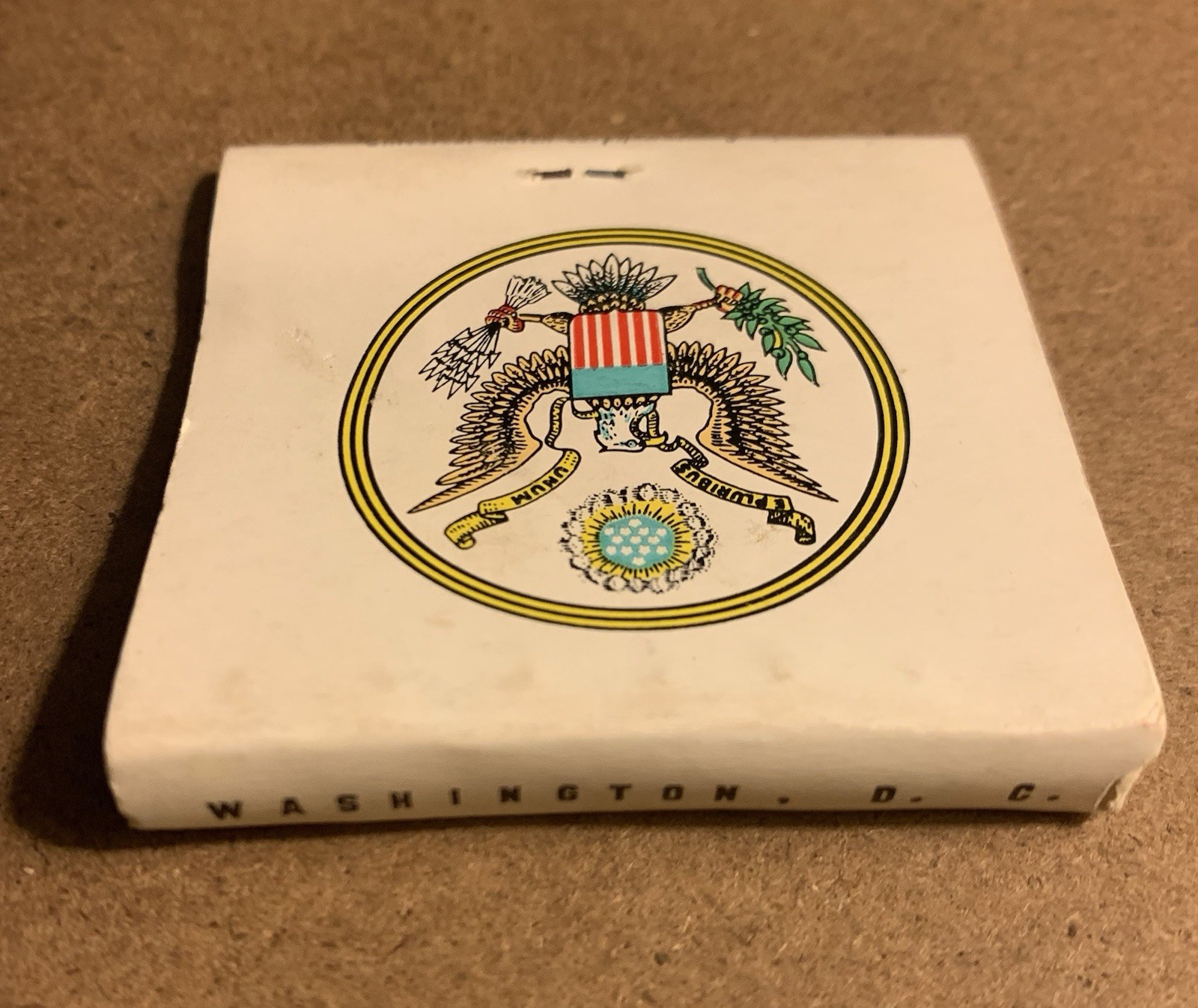 Washington DC ~ United States Capitol ~ Historic Matchbook, As Is*