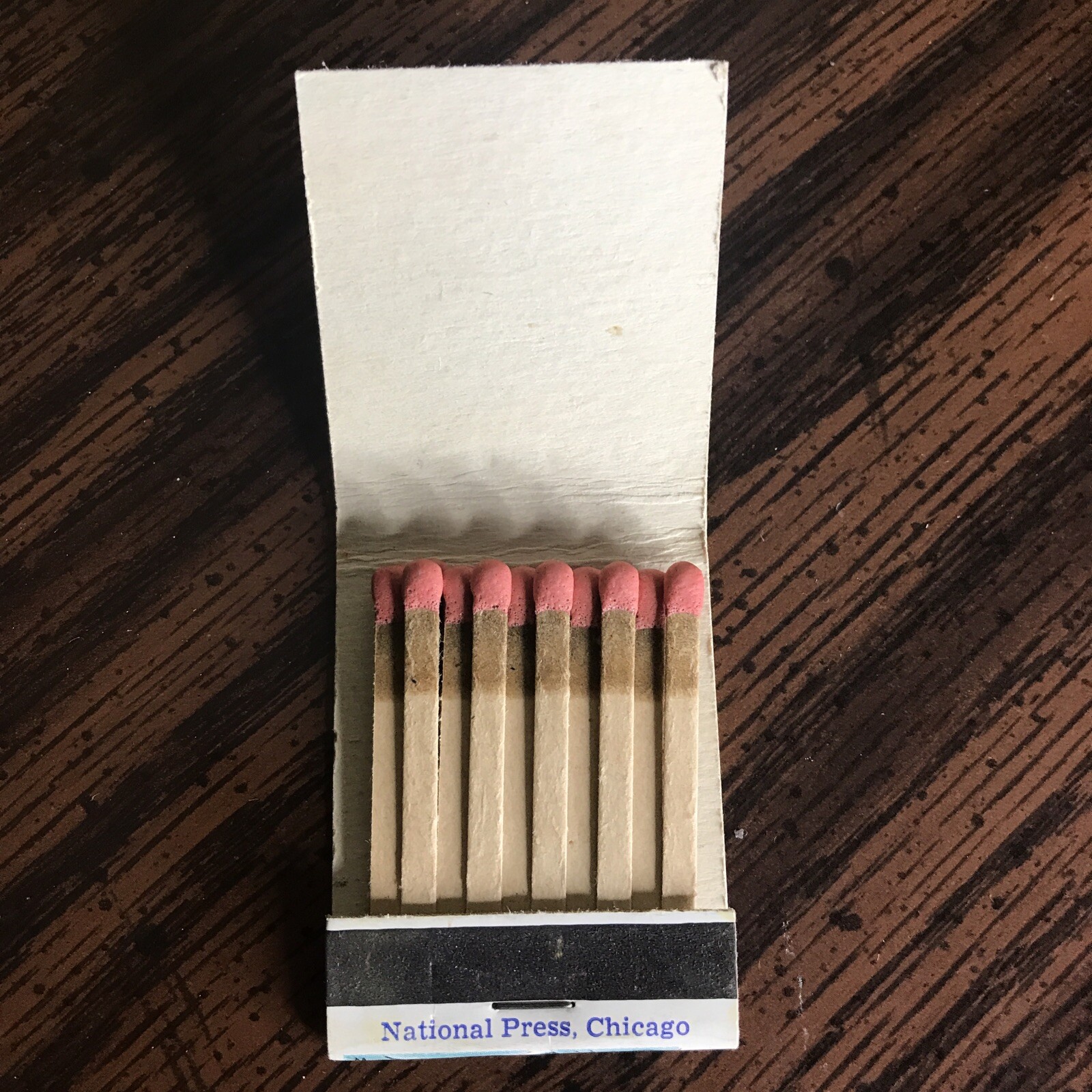 Vintage MATCHBOOK Durned Right He Says YES SUNOCO Service Unstruck Matches