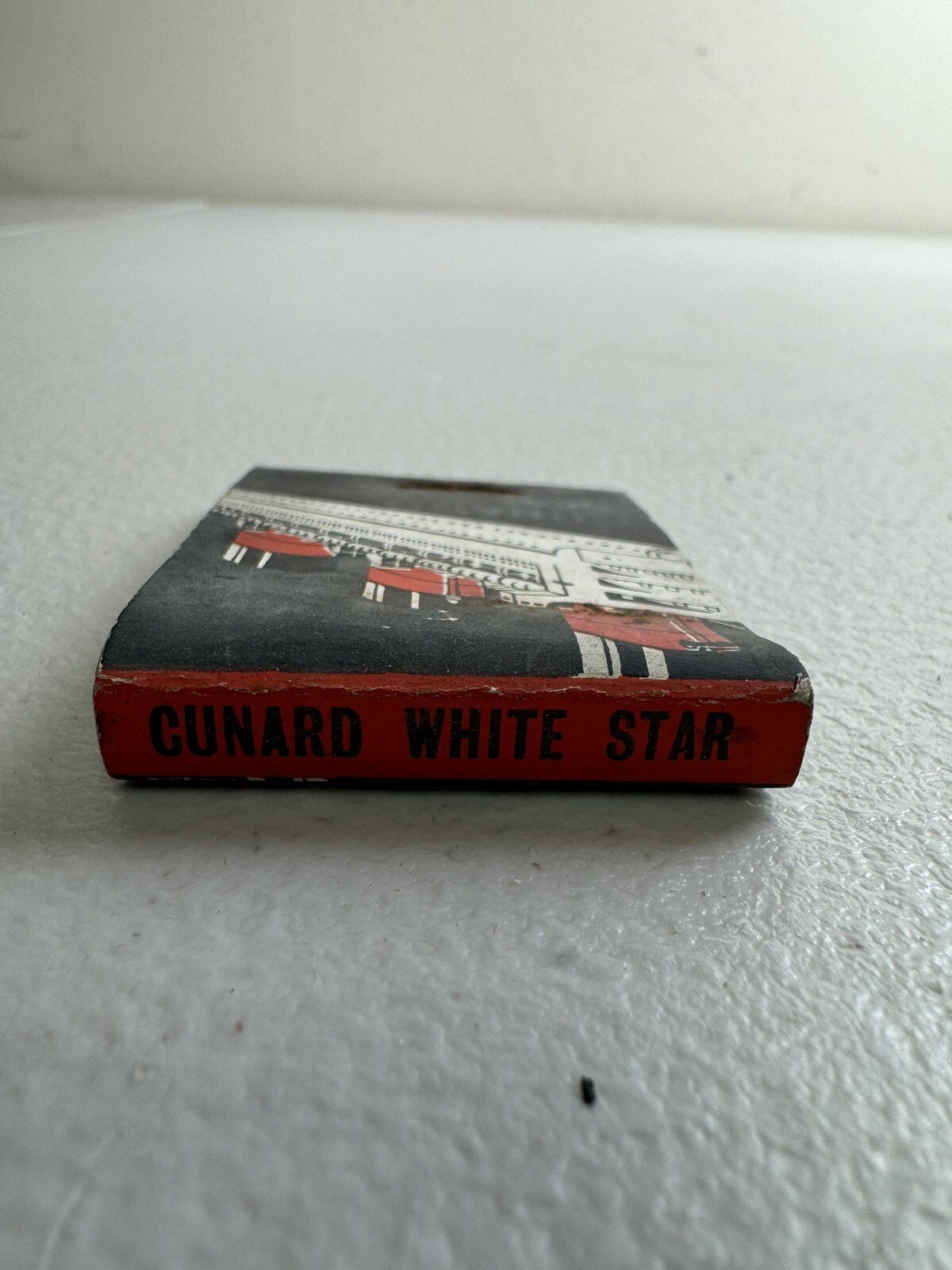 C 1930 Cunard White Star Lines Matchbook Cruise Ship-Full Unused