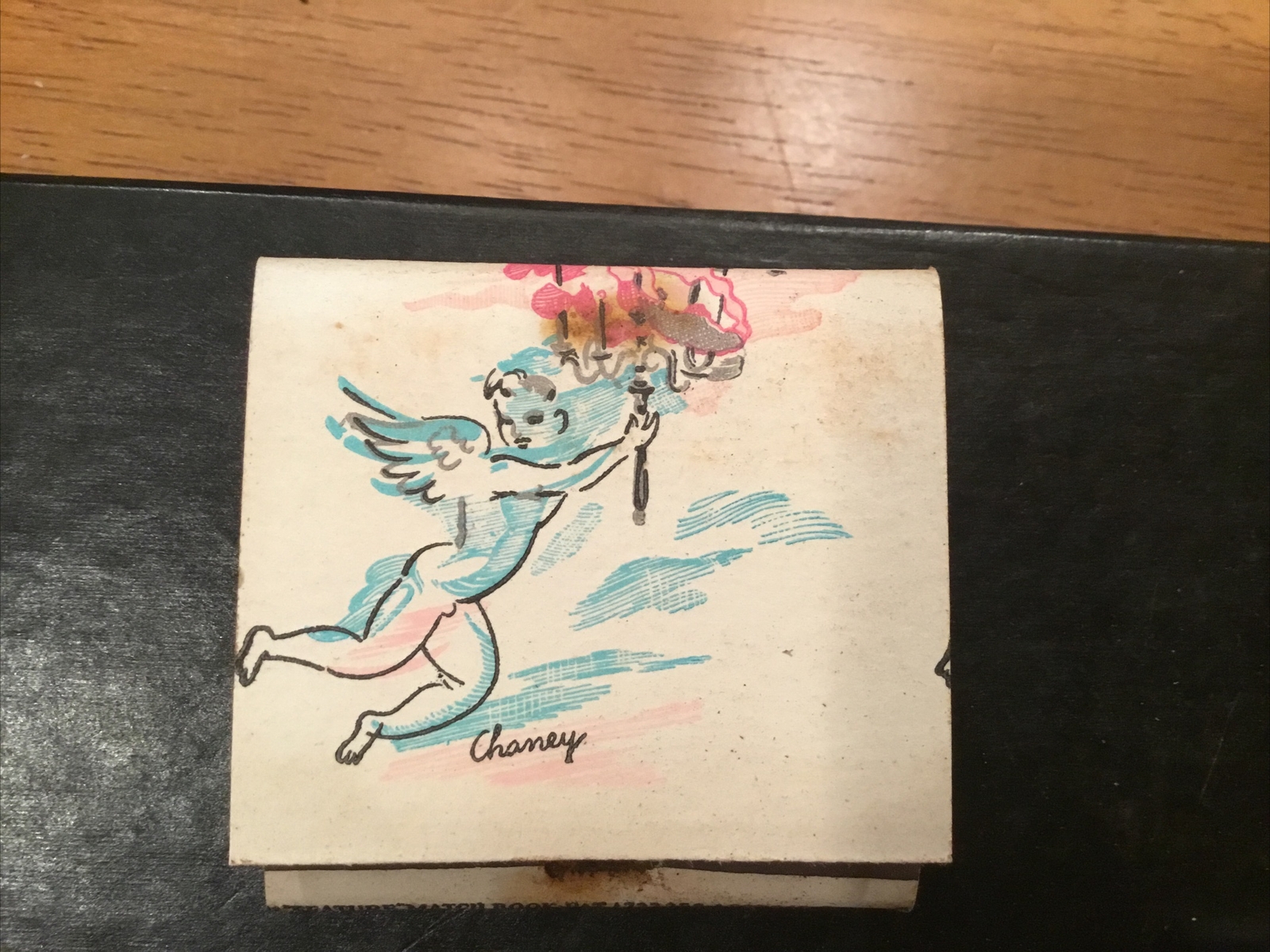 Vintage Blue Angel Supper Club 152 E 55 New York City Plaza Hotel Full Matchbook